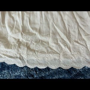 Wilfred 100% Silk Dress Ivory/Cream medium